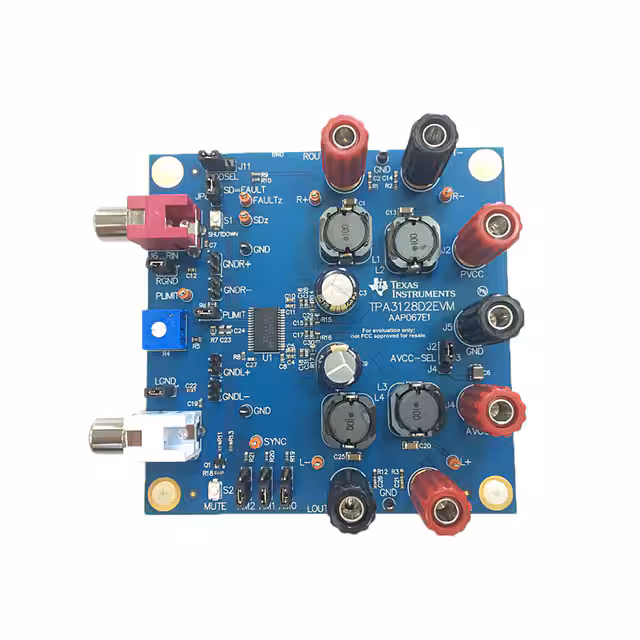TPA3128D2EVM Texas Instruments  Cartes d'évaluation - Amplificateurs audio